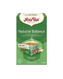 Yogi Tea herbata ajuwederyjska Natural Balance - Naturalna równowaga (17x2g)