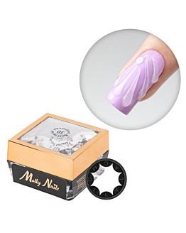 MollyNails Top And Gel No Wipe 3D Do Zdobień I Efektów 5 g + Safety Ring