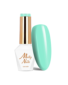 MollyNails Yoghurt Passion Dessert Lakier Hybrydowy UV LED Nr 123 8 g