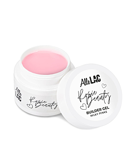 AlleLac Milky Pinks Żel Budujący Mleczno Różowy Rosie Beauty 45 g