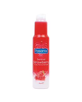 Pasante Sensual Strawberry nawilżający żel intymny na bazie wody o zapachu truskawki, 75ml