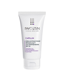 Iwostin Capillin Krem intensywnie redukujący zaczerwienienia SPF 20, 50 ml