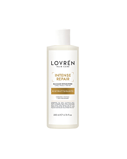 Lovrén szampon regenerujący z keratyną roślinną i olejem macadamia INTENSE REPAIR, 200 ml