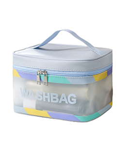 Ecarla Washbag kuferek Niebieski