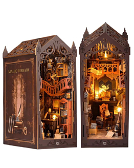 Habarri Miniaturowy domek Book Nook - Świat czarodziejów