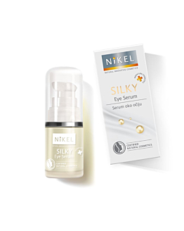 Nikel Silky, serum przeciwzmarszczkowe pod oczy z dobrym składem 15ml