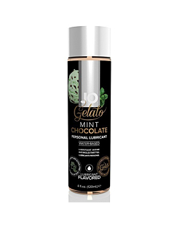 Lubrykant Jadalny O Smaku Lodów Miętowo-Czekoladowych Gelato Mint Chocolate Lubricant Water-Based 120Ml System JO