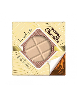 Lovely Creamy Chocolate Deep Matte Face Bronzer czekoladowy matowy puder brązujący do twarzy i ciała, 9g