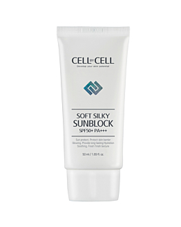 Cell by Cell Soft Silky Sunblock SPF50+ PA+++ krem przeciwsłoneczny dla sk&oacute;ry wrażliwej