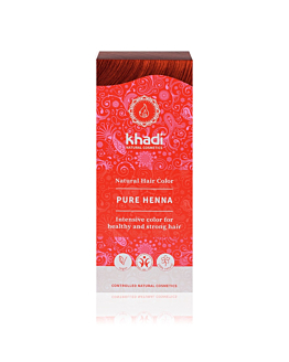 Khadi Natural Hair Colour henna do włosów Naturalna Czerwona (ruda)