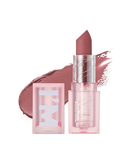 Blessed Moon I'm Mute Lipstick, matowa pomadka do ust w odcieniu morelowego nude, 01 In, 3,4 g