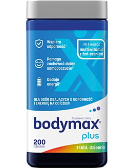Bodymax Plus Zestaw witamin i minerałów, Tabletki