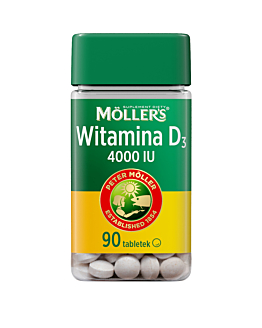 Mollers Witamina D3 4000 IU 90 Szt.