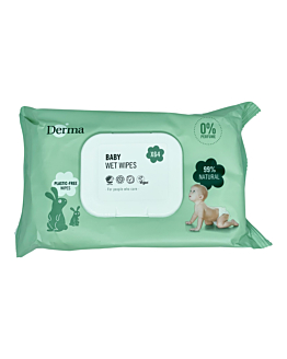 DERMA Baby Chusteczki nawilżane, 64 szt.