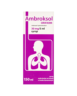 Ambroksol Orifarm 0,03 g/5ml Syrop 