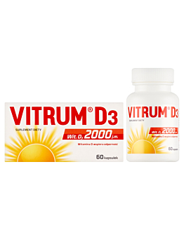 Vitrum D3 2000 j.m. Kapsułki