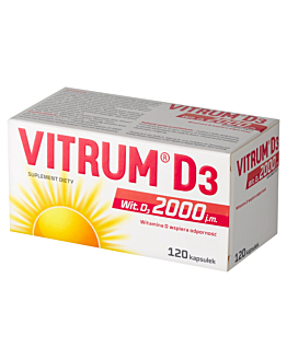 Vitrum D3 2000 Kapsułki, 120 szt.