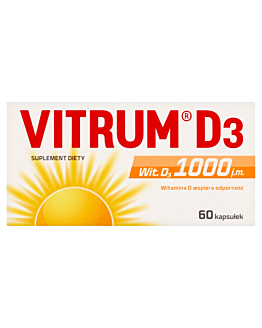 Vitrum D3 1000 j.m. Kapsułki