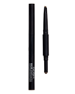 GOSH Brow Shape & Fill Wypełniacz do brwi 2w1 002 Greybrown 0,6g