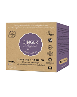 Ginger Organic podpaski na dzień
