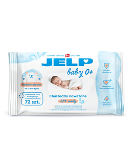 Jelp Baby 0+ Chusteczki nawilżane