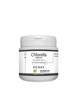 Kenay Suplement diety chlorella organiczna tabletki