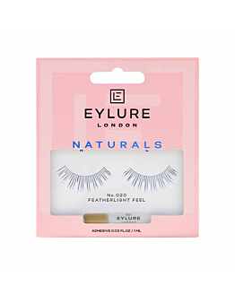 Eylure Naturals Lashes sztuczne rzęsy z klejem efekt naturalny No. 020