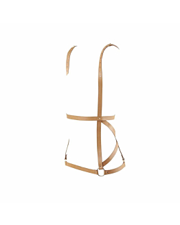 Uprząż Maze Arrow Dress Brown Bijoux Indiscrets