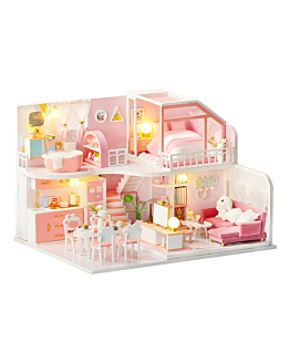 Habarri Miniaturowy domek - Różowa chmurka
