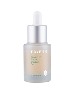 Hayejin Blessing of Sprout Enriched Serum, intensywnie nawilżające serum do twarzy w wersji mini, 17ml