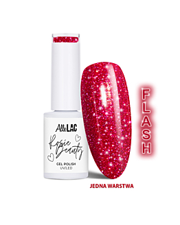 AlleLac Lakier Hybrydowy Spring Vibes Dark Secret Gel Polish x Rosie Beauty 6 g