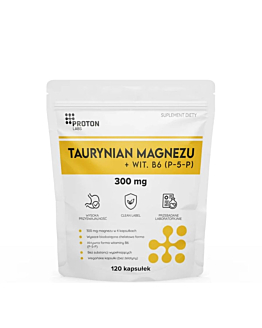 Proton Labs Taurynian magnezu + witamina B6 P5P