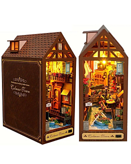 Habarri Miniaturowy domek Book Nook - Miasteczko Colmar