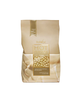 ItalWax White Chocolate Film Wax Wosk Twardy Niskotemperaturowy W Dropsach 500 g
