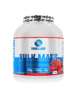 Yava Labs Bulk mass gainer smak lody truskawkowe