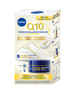 Nivea Q10 Rassodante Set: Crema antirughe giorno e notte, 2x50ml