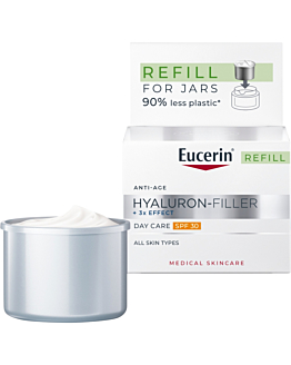 Eucerin Hyaluron-Filler Crema Giorno SPF30, Ricarica