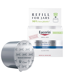 Eucerin Hyaluron-Filler Krem na noc, Refill