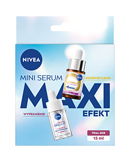 Nivea Duopack Mini Serum Maxi Efekt: Cellular Hyaluron Serum 15ml + Luminous Even Glow Serum 15ml