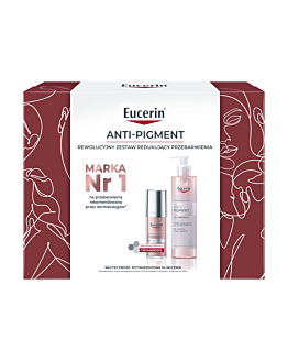 Eucerin Anti-Pigment Set: siero anti-macchie + gel detergente per il viso