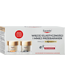 Eucerin Zestaw: Hyaluron-Filler + Elasticity: Krem na dzień SPF30 50ml + Krem na noc 50ml