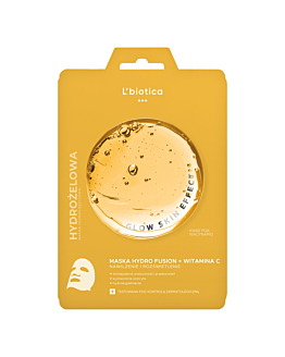 L'biotica Hydro Fusion Maschera Viso Idrogel con Vitamina C