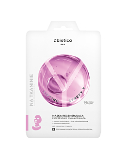 L'biotica Lifting Strefy Y Regenerująca maska do twarzy ekspresowo wygładzająca