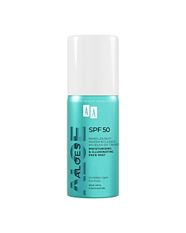 AA Aloes Nawilżająco-rozświetlająca mgiełka do twarzy SPF 50