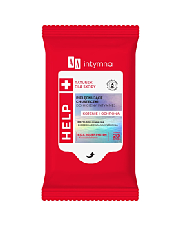 AA Intima Salviette per l'igiene intima Help, 20 pezzi.