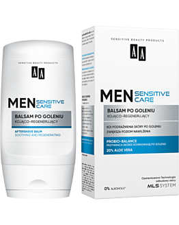 AA Men Sensitive Balsamo dopobarba lenitivo-idratante per pelle molto sensibile