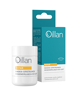 Oillan Repair Maska-opatrunek regenerujący do suchych i spierzchniętych ust
