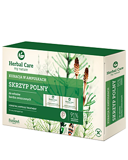Herbal Care Skrzyp polny Kuracja w ampułkach do włosów bardzo zniszczonych 5 x 5 ml