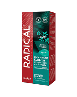 Radical Trattamento Tricologico accelerante della crescita dei capelli 20 ml +50 ml
