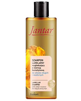 Jantar Shampoo lamellare lisciante per capelli lunghi e ribelli con essenza d’ambra